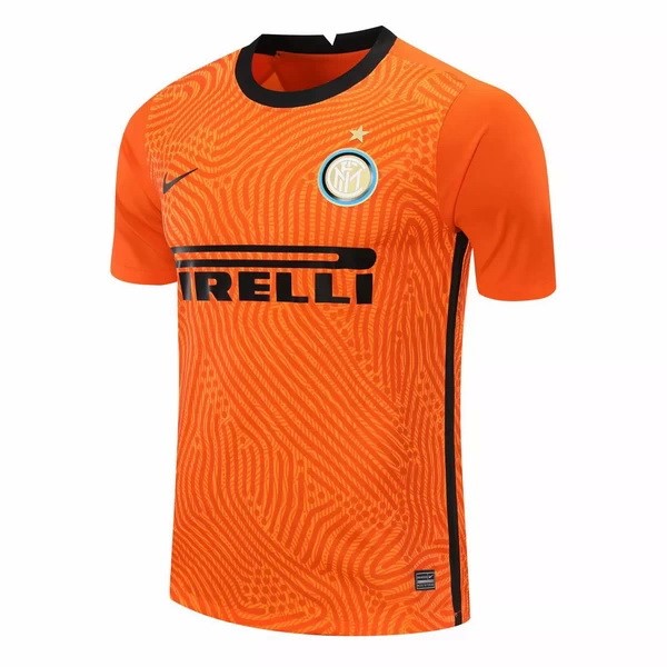 Camiseta Inter Milan Portero 2020-2021 Naranja